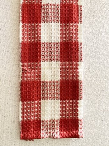 Wicklow Waffle Towel 113-103R red
